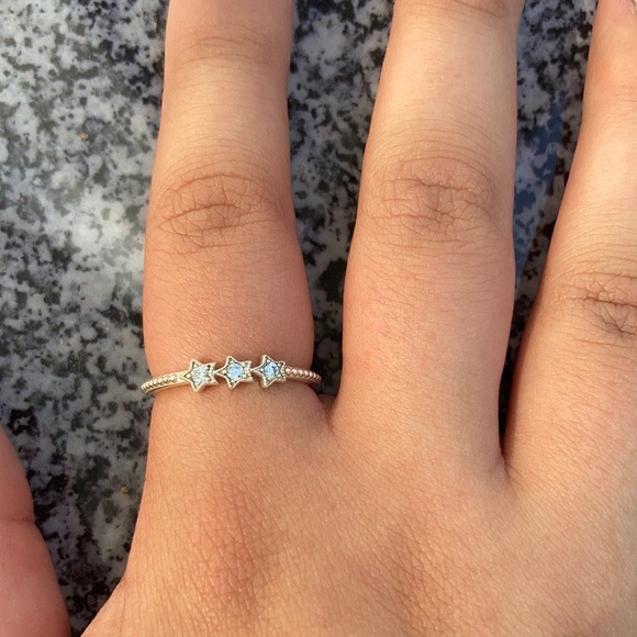 Pandora Silver Star Ring - Picture 5 of 8
